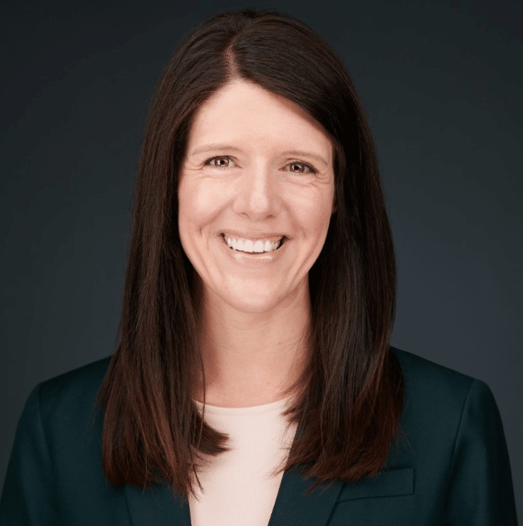 Headshot of Guittard SVP, Industrial Chocolate Sales Amy Heitkamp